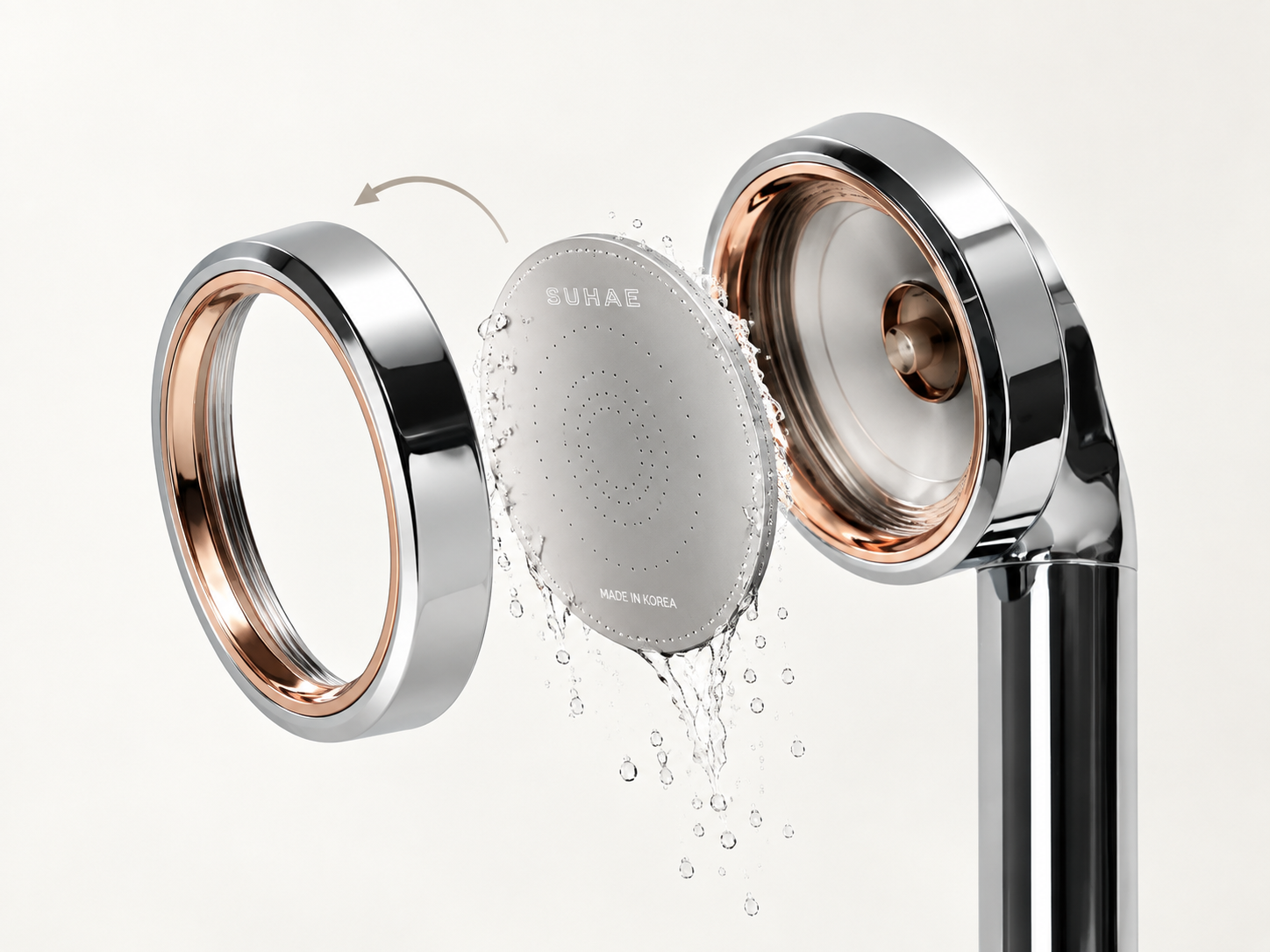 SUHAE Radiance spray face opened by hand for rinsing